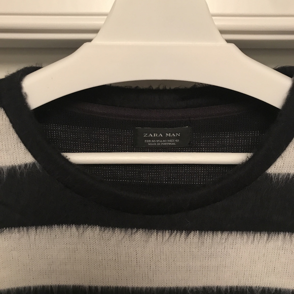 Navy & White Striped Sweater - Picture 2 of 4